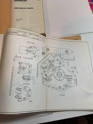 Manuali Caterpillar 3208 - Parts & Manuale Uso
