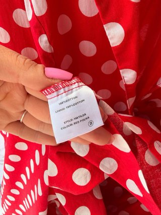 Vestido Vintage Lindy Bop Lunares Rojo