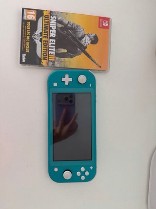 Nintendo Switch Lite Turquesa(juego incluido)