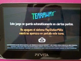 PS Vita Tearaway Juego