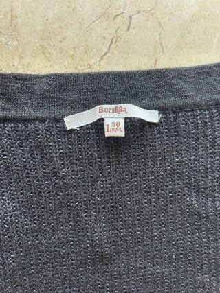 jersey negro con purpurina Bershka talla L