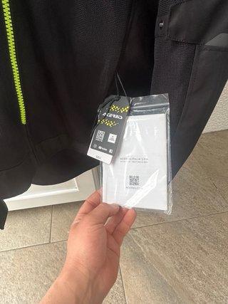 Chaqueta Moto Acerbis Talla L Negra/amarillo