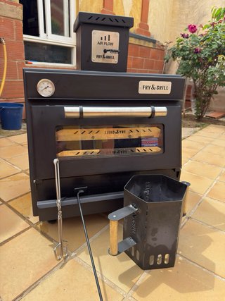 Horno de brasas tipo Josper