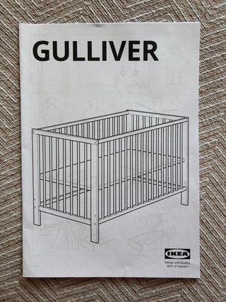 Cuna Ikea Gulliver Blanca