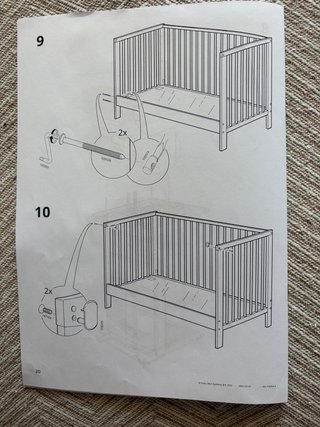 Cuna Ikea Gulliver Blanca