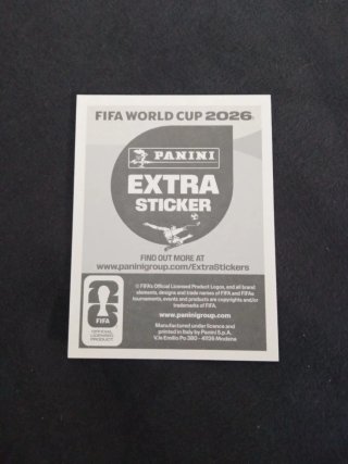 Cromo Moisés Caicedo Extra Mundial 2026