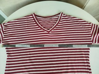 Bonito Conjunto de Short y Camiseta Burdeos T/M