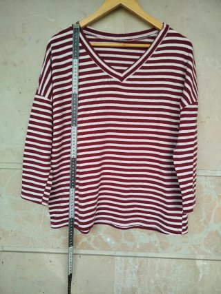 Bonito Conjunto de Short y Camiseta Burdeos T/M