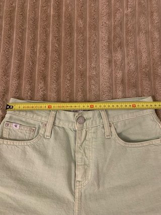 Pantaloncini Calvin Klein Jeans Verdi Donna Tg S