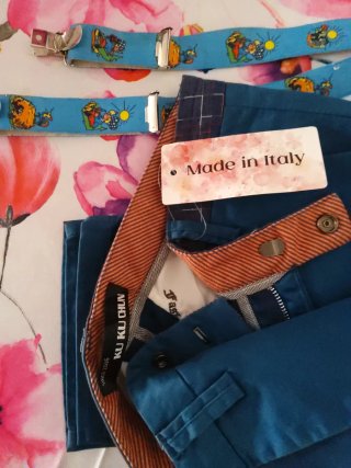 Pantaloni chino junior Tg. 30