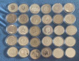 Lote de 30 Monedas de Onza Plata