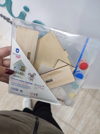 Casita Ratón Pérez para pintar y montar