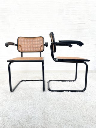 SILLA CESCA B32. ESTRUCTURA NEGRA. 90s