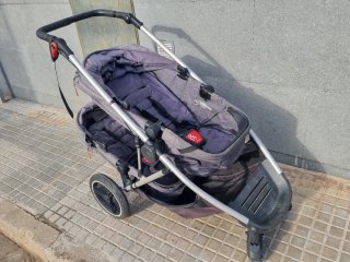 Carrito Gemelar Phil & Teds Doble