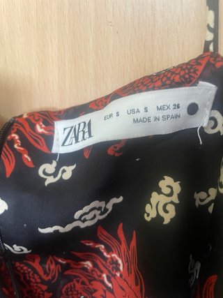 Vestido zara