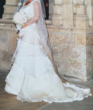 Vestido de Novia Beige
