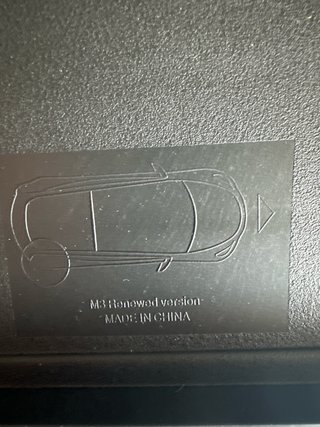 Piezas de coche negras