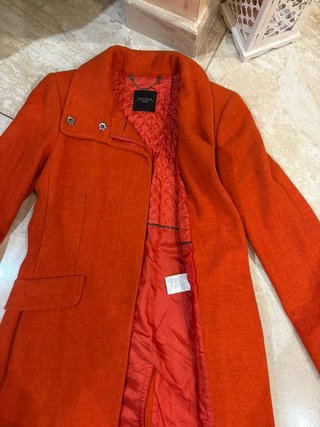 Cappotto Lana Max Mara Arancione
