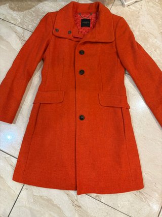 Cappotto Lana Max Mara Arancione