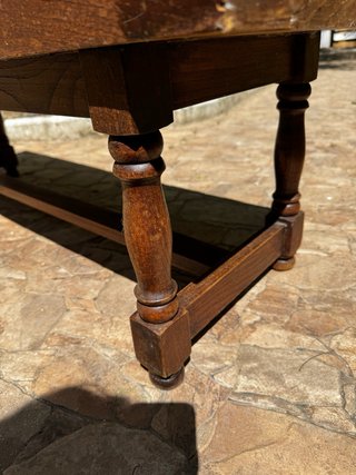 Mesa de centro madera clásica