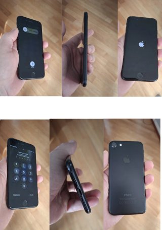 iPhone 7 Nero completo di accessori