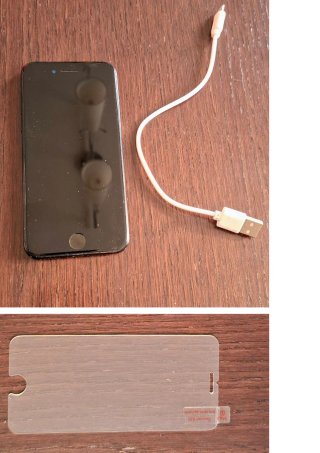 iPhone 7 Nero completo di accessori