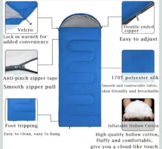 Saco de dormir impermeable ultraligero