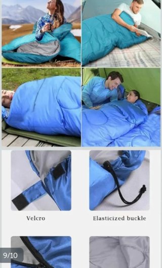 Saco de dormir impermeable ultraligero