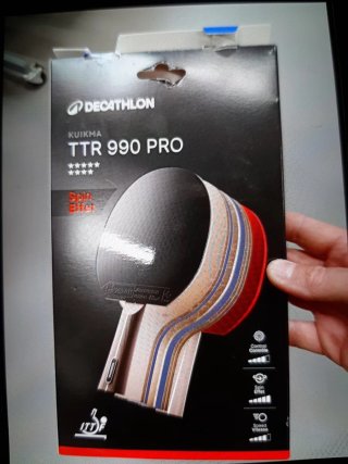 Pala Ping Pong Kuikma TTR 990 Pro Decathlon