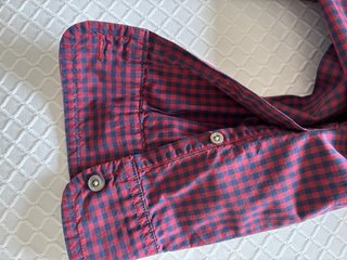 Camisa Timberland cuadros roja Talla L