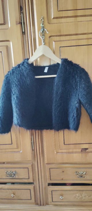 Bolero negro talla S