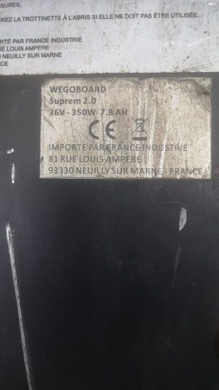 Patinete Eléctrico WegoBoard