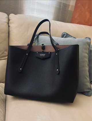 Borsa Guess Nera Ampia