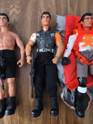 Lote 4 figuras Action Man