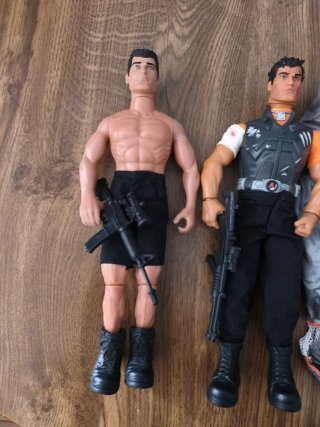Lote 4 figuras Action Man