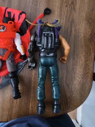 Lote 4 figuras Action Man