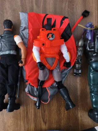 Lote 4 figuras Action Man