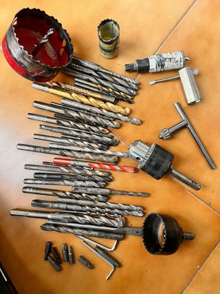 Brocas y accesorios para taladro