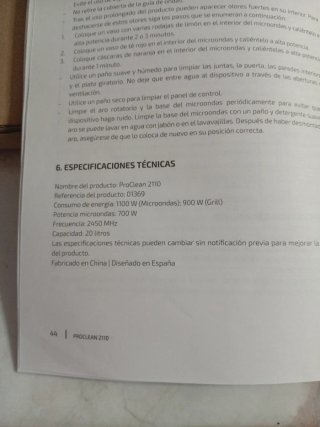 Microondas Cecotec