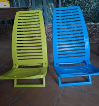 Sillas de Playa Plegables como nuevas