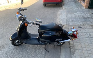 Honda Shadow 49cc Negra Homologada 2 Plazas