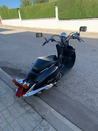 Honda Shadow 49cc Negra Homologada 2 Plazas