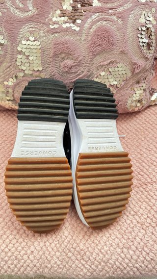 Converse Run Star Hike negras talla 38,5-24cm