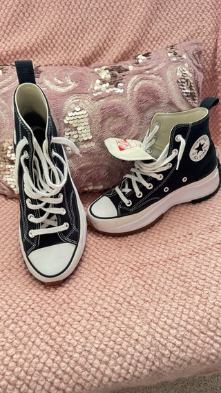Converse Run Star Hike negras talla 38,5-24cm