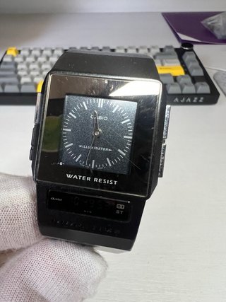 Casio Dual Time Reloj Analógico Digital