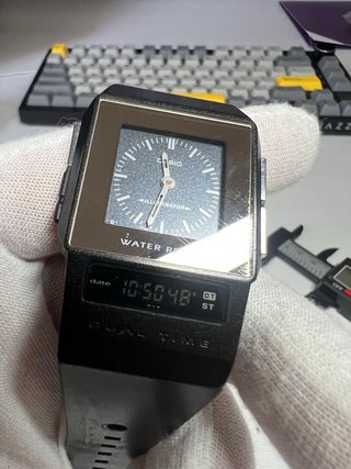 Casio Dual Time Reloj Analógico Digital