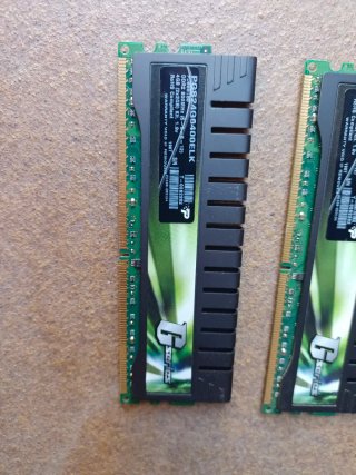 2x4GB Patriot Gseries RAM