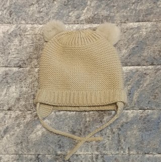 Gorro bebé Zara punto con orejas