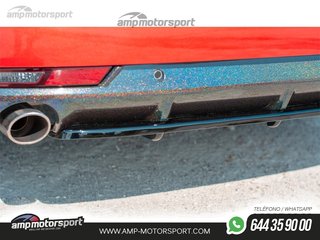 AÑADIDO DE DIFUSOR PEUGEOT 508 2018-- NEGRO BRILLO
