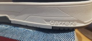 Sneakers Carrera Pelle Beige/Blu Taglia 44